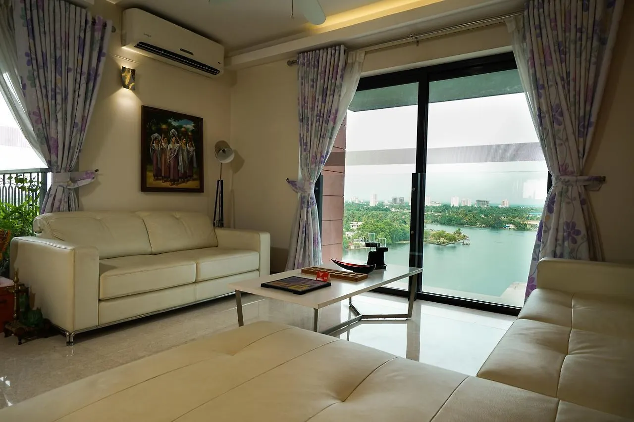 公寓 Oyo 14551 Home Luxury 2 Bhk Thevara Kochi 印度